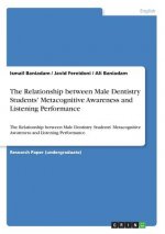 The Relationship between Male Dentistry Students' Metacognitive Awareness and Listening Performance
