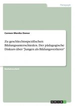 Zu geschlechtsspezifischen Bildungsunterschieden. Der pädagogische Diskurs über 