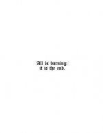 All Is Burning: It Is the End.: The Religious Poetry of Augustus Sol Invictus