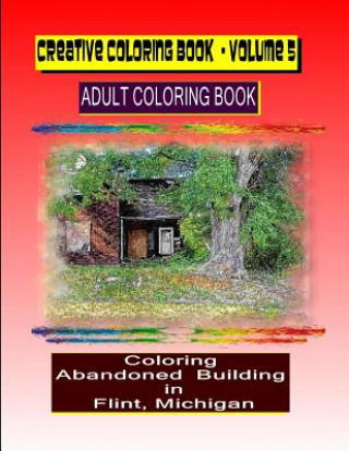 Creative Coloring Book-Volume 5: Coloring Abandoned Building in Flint, Michigan