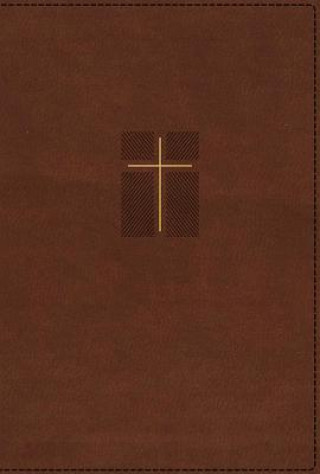 Niv, Quest Study Bible, Leathersoft, Brown, Indexed, Comfort Print: The Only Q and A Study Bible (Christianity Today Intl)(Książka)