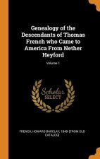 GENEALOGY OF THE DESCENDANTS OF THOMAS F