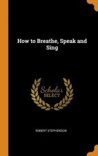 How to Breathe, Speak and Sing