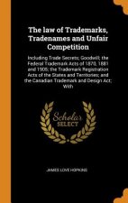 Law of Trademarks, Tradenames and Unfair Competition