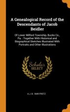 Genealogical Record of the Descendants of Jacob Beidler
