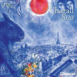 CHAGALL 30 X 30 CM GRID CALENDAR 2020