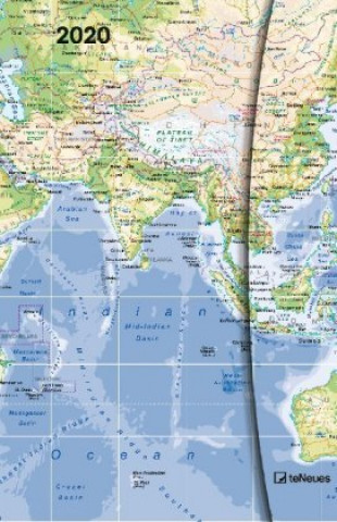 WORLD MAPS SMALL MAGNETO DIARY 2020