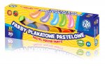 Farby plakatowe pastelowe 12 kolorów