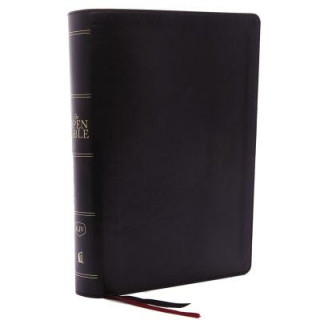 KJV, Open Bible, Leathersoft, Black, Red Letter, Comfort Print