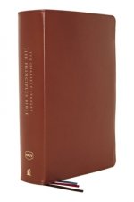 Nkjv, Charles F. Stanley Life Principles Bible, 2nd Edition, Genuine Leather, Brown, Indexed, Comfort Print: Growing in Knowledge and Understanding of