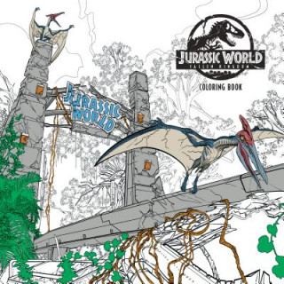 Jurassic World: Fallen Kingdom Adult Coloring Book / Libristo.pl