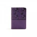 KJV Large Print Compact Reference Bible, Purple Leathertouch