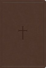KJV Super Giant Print Reference Bible, Brown Leathertouch, Indexed
