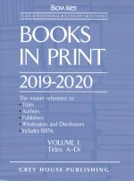 Books in Print - 7 Volume Set, 2019/20