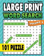 Large Print Word Search: 101 Puzzles ( Volume 2 )
