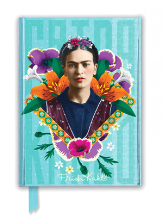 Frida Kahlo Blue (Foiled Journal)