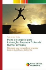 Plano de Negocio para Instalacao