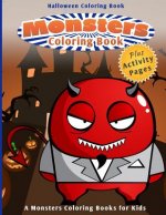 Halloween Coloring Book: Monsters Coloring Book
