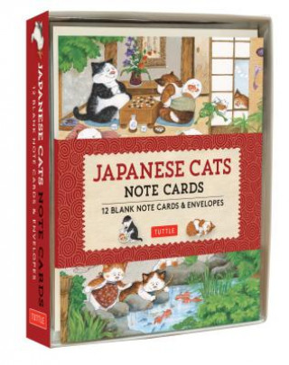 Japanese Cats Note Cards