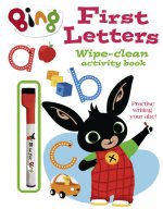 First Letters Wipe-clean activity book