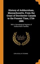 History of Ashburnham, Massachusetts, From the Grant of Dorchester Canada to the Present Time, 1734-1886