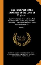 First Part of the Institutes of the Laws of England