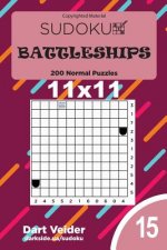 Sudoku Battleships - 200 Normal Puzzles 11x11 (Volume 15)