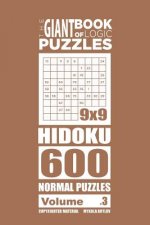 Giant Book of Logic Puzzles - Hidoku 600 Normal Puzzles (Volume 3)