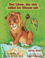 Loewe, der sich selbst im Wasser sah