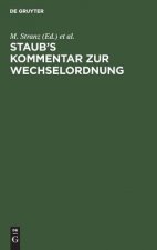 Staub's Kommentar Zur Wechselordnung