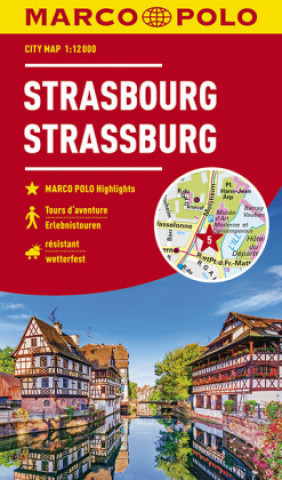 Strasbourg Marco Polo City Map