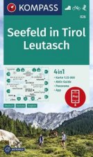 KOMPASS Wanderkarte 026 Seefeld in Tirol, Leutasch 1:25.000