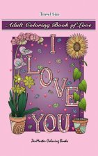 Adult Coloring Book of Love Travel Size