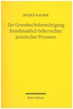 Zur Grundrechtsberechtigung fremdstaatlich beherrschter juristischer Personen