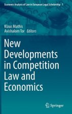 New Developments in Competition Law and Economics
