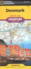 National Geographic Adventure Travel Map Denmark