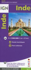 IGN Karte, Pays Découverte du Monde Inde / Indien