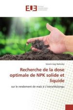 Recherche de la dose optimale de NPK solide et liquide