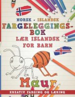 Fargeleggingsbok Norsk - Islandsk I L