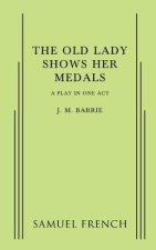 OLD LADY SHOWS HER MEDALS