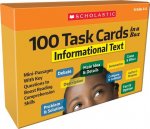 100 Task Cards in a Box: Informational Text: Mini-Passages with Key Questions to Boost Reading Comprehension Skills
