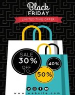 Black Friday Limited Time Offer: Shopping Schedule, Cyber Monday, Gift List Organization