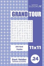 Sudoku Grand Tour - 200 Hard Puzzles 11x11 (Volume 24)