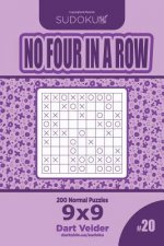Sudoku No Four in a Row - 200 Normal Puzzles 9x9 (Volume 20)