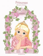 Princesas libro para colorear 4