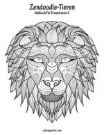 Malbuch mit Zendoodle-Tieren fur Erwachsene 2