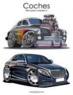 Coches libro para colorear 3