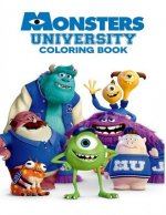 Monsters University Coloring Book: Coloring Book for Kids and Adults with Fun, Easy, and Relaxing Coloring Pages
