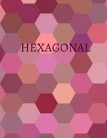 Hexagonal: Hex paper (or honeycomb paper), This Small hexagons measure .2