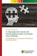 migracao dos alunos da escola publica para a privada